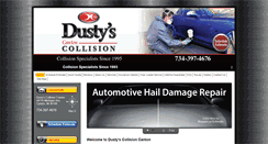 Desktop Screenshot of dustyscollisioncanton.com